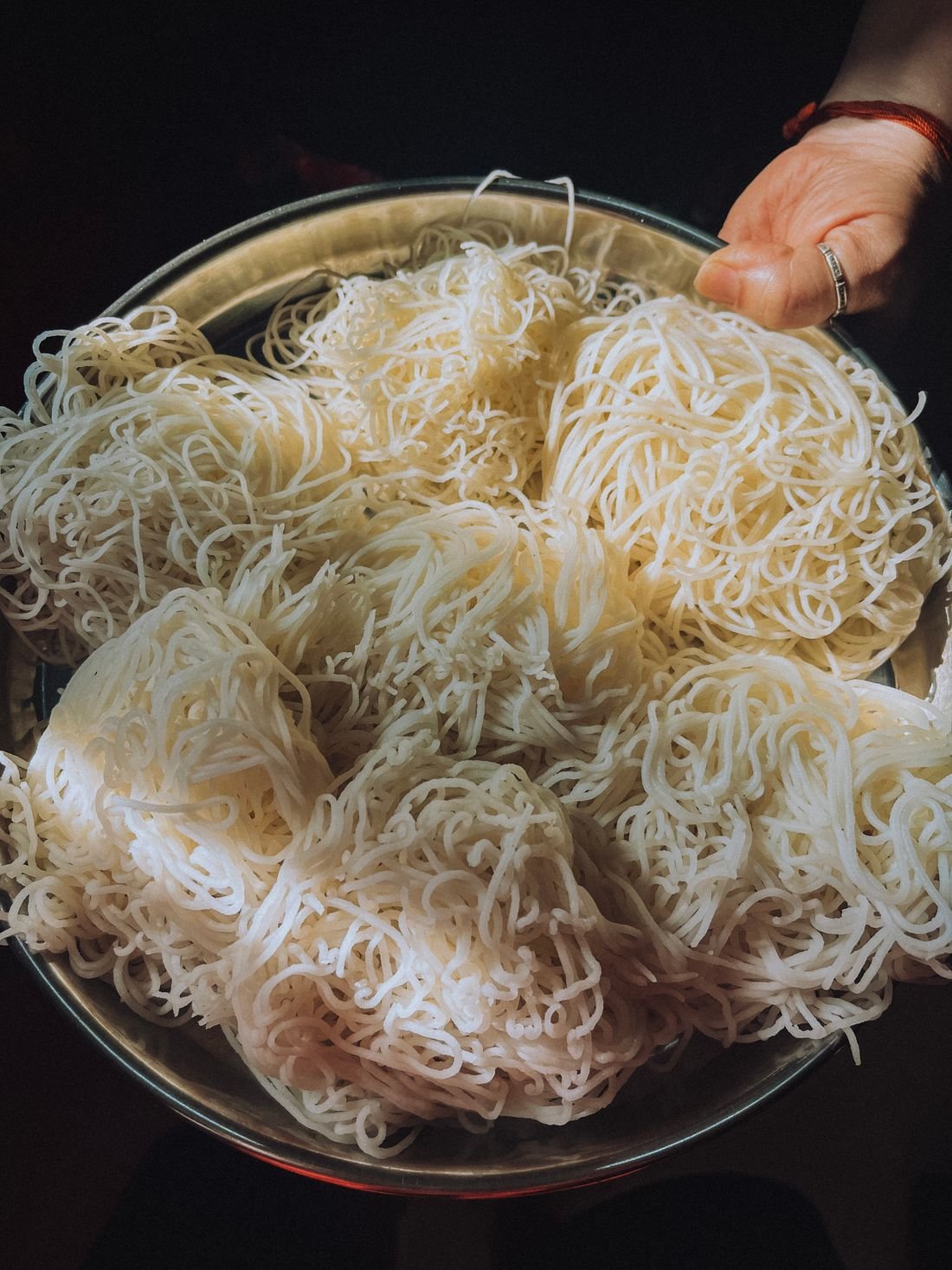 Nests of idiyappam